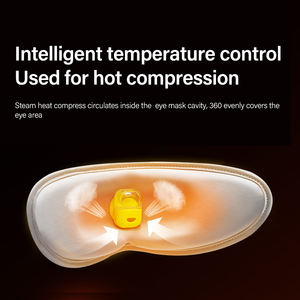 Smart Home Dormir Sombra Masaje de ojos Música Masajeador de ojos Masaje de hielo frío y caliente Máscara de ojos Masajista Oculaire - Product Image 5