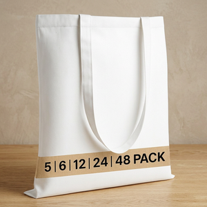 Sac fourre-tout en toile personnalisé avec cordon de serrage, fermeture épaule, impression sur mesure de qualité supérieure, style écologique pour acheteurs en gros et utilisation en exposition - Product Image 1