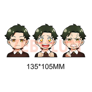 Autocollants personnalisés imperméables japonais <span class=keywords><strong>Madara</strong></span> Motion Sticker 3D lenticulaire Anime Sticker Car Stickers Anime - Product Image 3