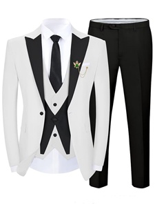 Trajes <span class=keywords><strong>de</strong></span> Negocios Clásicos <span class=keywords><strong>para</strong></span> Hombre al por Mayor, <span class=keywords><strong>Traje</strong></span> <span class=keywords><strong>de</strong></span> <span class=keywords><strong>Novio</strong></span> Slim Fit, <span class=keywords><strong>Traje</strong></span> <span class=keywords><strong>de</strong></span> Boda <span class=keywords><strong>para</strong></span> Padrino, Conjunto Formal <span class=keywords><strong>de</strong></span> 3 Piezas - Product Image 2