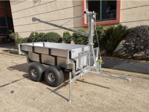 <span class=keywords><strong>Remorquage</strong></span>-Behind Tracteur Transport ATV Remorque Chariot Jardin Vélo Remorque <span class=keywords><strong>Moto</strong></span> & ATV Remorques - Product Image 4