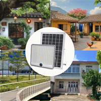 Lampu Sorot Tenaga Surya CE RoHS dengan Chip Canggih, Dilengkapi Remote Control, IP65, untuk Daerah dengan Kekurangan Daya