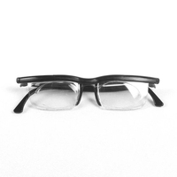Lunettes de lecture à vision double réglables, correction universelle de la longueur focale, myopie, presbytie, lunettes -6d à +3D