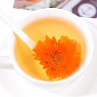 Pétales de Calendula Officinalis Séchés Jin Zhan Ju, Fleur Épanouieuse, Thé Aromatisé, Calendula Séchée Naturelle, Fourniture d'Usine