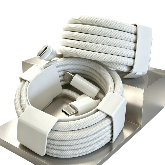 1M 2M 240W Braided Charger Cable Type c to Type C for Phone 15 Fast Charging Data Cable for Phone 15 Pro Max USB C Cable