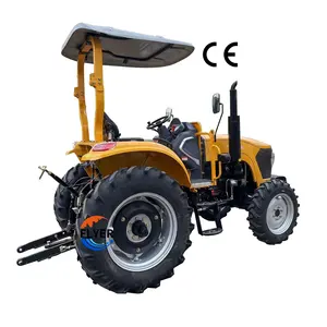 Tốt nhất bán 4x4 70hp trang trại máy kéo động cơ diesel thiết bị nông nghiệp traktor nông nghiệp với CE để bán
