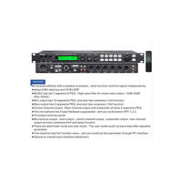Processeur d'effets de préampli numérique X5 avec anti-larsen et Bluetooth pour home cinéma, scène, karaoké, mixage audio professionnel