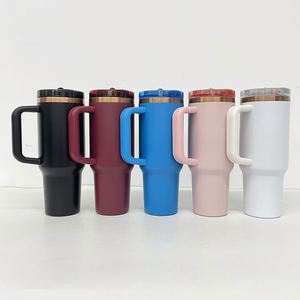 แก้วกาแฟเก็บความร้อนแบบพกพา ปราศจากสาร BPA ป้องกันการรั่วซึม ฝาปิดแบบถอดได้ พร้อมหลอดดูด ขนาด 40 ออนซ์ สีทองแดง - Product Image 4