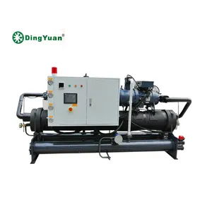 High Capacity Environmental Industrial Water Cooled Single-Head Screw Chiller For Cooling Water