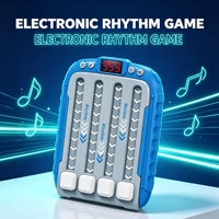 Console de jeu électronique portable personnalisée en gros pour l'éducation, jouet musical de décompression à pression