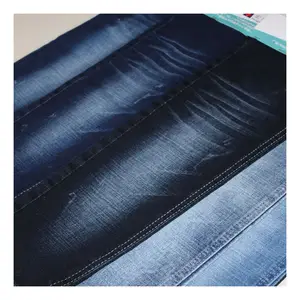 Cheap Garment Pants Cotton Polyester Spandex Denim Fabric In Stock