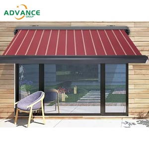 Auvent rétractable innovant de style cassette avec rideaux abattants et <span class=keywords><strong>moustiquaire</strong></span> pour <span class=keywords><strong>véranda</strong></span>, porche et salon extérieur - Product Image 2