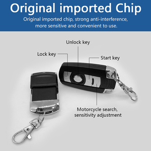 Sistema di Allarme Antifurto Universale per Moto con Telecomando Elettrico e 2 Telecomandi YL-AS02 - Product Image 5