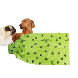 Échantillon Gratuit Personnalisable avec Logo Sacs à Crottes de Chien Épais Anti-Fuite Biodégradables en Matière EPI+PE Sans Parfum pour Usage Extérieur - Product Image 1