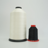 Fil à coudre élastique en polyester/nylon mercerisé teint 210D/3 1kg haute résistance pour tapis, fourni directement par l'usine
