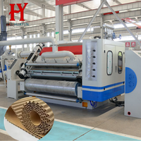 Machine automatique à simple face sans doigts pour la production de carton ondulé