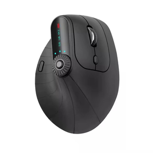 Multi-Device Vertical Ergonomic <b>Mouse</b> With Function Adjustment Kno Rechargeable 2.4G Wireless BT <b>Mouse</b> for Laptop Tablet - Product Image 1