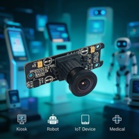 8MP 1080P Global Shutter Yüksek Kare Hızlı USB Kamera Modülü 119 Geniş Açı F2.5 Diyafram UVC Sürücüsüz OTG Endüstriyel Kart
