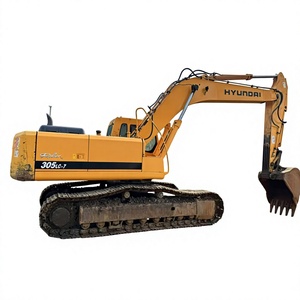 Excavatrice sur chenilles hydraulique Hyundai 305LC-7 d'occasion de 30 tonnes, d'origine coréenne, Hyundai305LC-7, excavatrice d'occasion en stock - Product Image 1