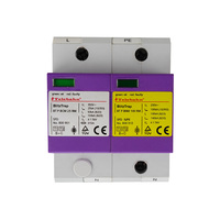 Parafoudre triphasé basse tension Telebahn TUV 230V/400V AC SPD T1+T2 Iimp25kA/100kA 4P pour TN-S