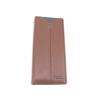 Porte-clés en cuir pu personnalisé, personnalisé avec Logo, pour service d'hôtel, chambre ou restaurant, couverture de menu