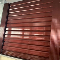 Portes à enroulement en aluminium sur mesure pour la maison, volets roulants de sécurité haute résistance, vente en gros