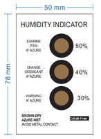 Carte indicatrice d'humidité à 6 points avec lectures précises du niveau d'humidité pour des applications industrielles sûres et fiables
