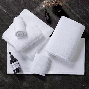 Bán Buôn Chất Lượng Cao Giá Rẻ 100% Cotton Khách Sạn Mặt Tay Khăn Tắm Set Serviette De Bain En Coton - Product Image 1