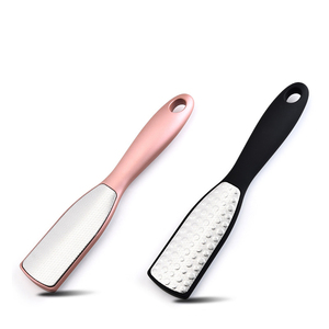 Lime à pédicure en verre nano à long manche, à mailles grossières et fines, outil de soin des callosités des pieds pour usage domestique et professionnel - Product Image 2