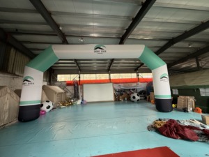 Gapura Inflatable Ukuran Besar Kustom untuk Garis Start, Inflatable Iklan dari Bahan PVC Vinyl dengan Pompa Udara dan Tas Pembawa - Product Image 2