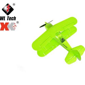 Avión <span class=keywords><strong>RC</strong></span> Original <span class=keywords><strong>WLtoys</strong></span> A310-D17S, Avión de Control Remoto de 6 Canales, Motor sin Escobillas 1504 3D/6G, Avión Biplano para Exteriores - Product Image 4