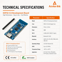 Placa de Desarrollo ESP32C3 con Chip ESP32C3 y Función WIFI 2.4G para Verificación de Hardware