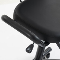 Chaise ergonomique à genouillères avec dossier en maille, chaise de posture réglable en hauteur, tabouret à genouillères pour bureau, maison, étude