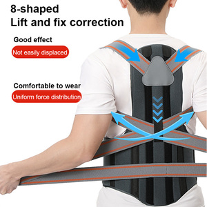 Cintura di Supporto Lombare in Neoprene Comoda e Traspirante con Chiusura <span class=keywords><strong>a</strong></span> Strappo, Correttore di Postura Durevole e Regolabile - Product Image 2