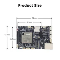 Carte de développement ESP32P4-M3-DEV ESP32P4+ESP32-C6 WiFi 6, carte centrale 32 Mo PSRAM 16 Mo Flash, port Ethernet RJ45 pour Arduino IOT
