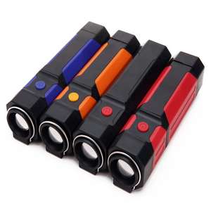 Nueva Linterna de Trabajo Telescópica COB LED de 3W con Gancho Magnético para Iluminación Exterior, Mantenimiento y Uso en Emergencias - Product Image 1