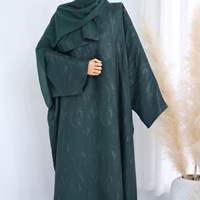 Vêtements islamiques 2025, abaya grande taille, robe musulmane pour femmes, motif personnalisé, tissu satiné, kaftan abaya à manches chauve-souris, designs d'abaya
