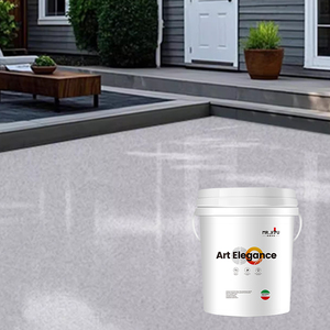 Nhựa epoxy màu cát thạch anh Micro terrazzo vật liệu sàn bền bề mặt trang trí - Product Image 1