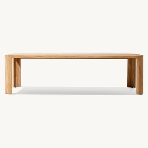 Nhà Máy Trực Tiếp Tùy Chỉnh Gỗ Tếch Ngoài Trời Bàn Ăn Và Ghế Đặt Phong Cách Hiện Đại Đồ Nội Thất Sân Vườn Cho Khách Sạn & Nhà Hàng Sử Dụng - Product Image 4