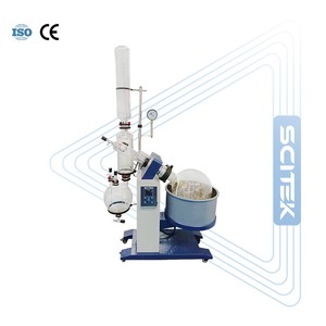 เครื่องระเหยแบบหมุน SCITEK 0-90/120 รอบต่อนาที พร้อมระบบควบคุมการระเหยแบบคู่ หน้าจอ LCD ในตัว ระบบยกไฟฟ้า ความแม่นยำสูง 1 อุณหภูมิ - Product Image 3