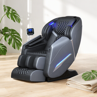 Nueva Silla de Masaje Shiatsu 3D de Gravedad Cero, Plegable y Portátil para el Hogar, con Control por Voz Inteligente y Pantalla Táctil