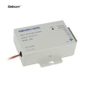Sebury-fuente de alimentación de Control de acceso, 12V, 3A, para controlador de acceso independiente