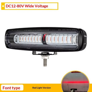 डीसी 12-80v 30 वाट के काम की पूंछ का खतरा स्‍पॉट एम्बर लाइट ग्रीन ब्लू रेड जोन लाइन के नेतृत्व में फोर्कलिफ्ट सुरक्षा चेतावनी प्रकाश - Product Image 6