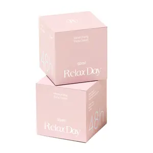 批发定制产品包装小粉盒包装，盒，护肤油纸纸盒用于护肤包装