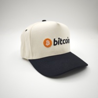 Casquette de baseball vintage en coton à 5 panneaux, ajustable, bicolore, avec logo personnalisé, pour hommes et femmes, de haute qualité, vente en gros