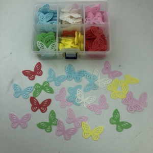 Fiori, Farfalle, Foglie di Acero, Fiocchi di Neve e Dollari in Carta Wafer Commestibile per Decorazione Torte - Product Image 4
