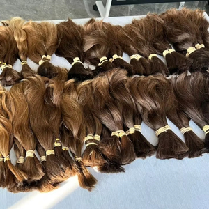 Fournisseur chinois Matériel de cheveux 100 kilos Cheveux européens vierges blonds naturels Cheveux ukrainiens russes en vrac - Product Image 1