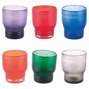 ENSEMBLE UNIQUE ET COLORÉ DE 6 VERRES DE 325 ML - Product Image 1