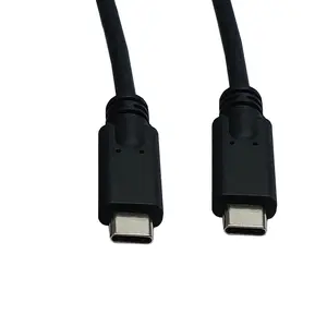 OEM 1M USB 3.2 Gen 2x2 20Gbps פ"ד 100W c סוג כבל 3.1 מטען מהיר סוג c כדי סוג c כבל
