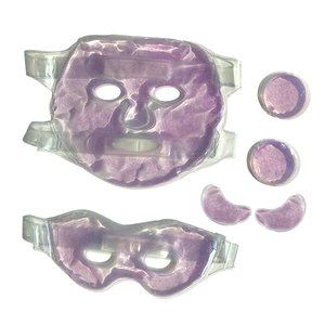 Masque rafraîchissant pour les yeux et le visage de qualité médicale ChillGel avec technologie anti-gonflement, compresse de glace pour les yeux, sac de soins personnels - Product Image 3